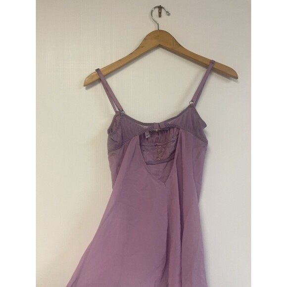 Victoria's Secret RARE y2k milkmaid 100% silk slip chemise babydoll nightie - Picture 9 of 13